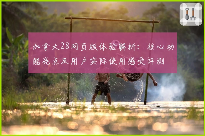 加拿大28网页版体验解析：核心功能亮点及用户实际使用感受评测